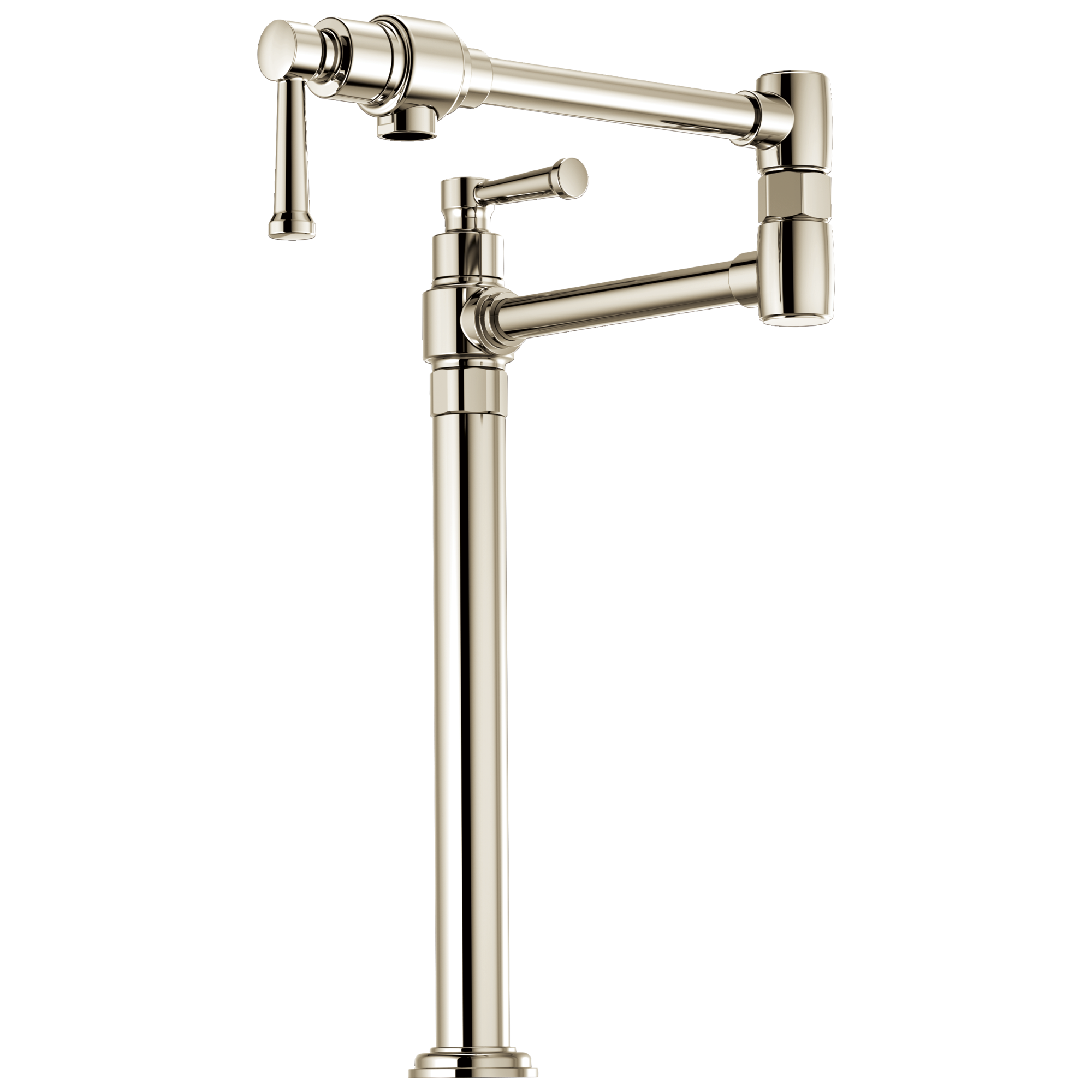 Artesso Deck Mount Pot Filler - Polished Nickel 62725LF-PN Brizo