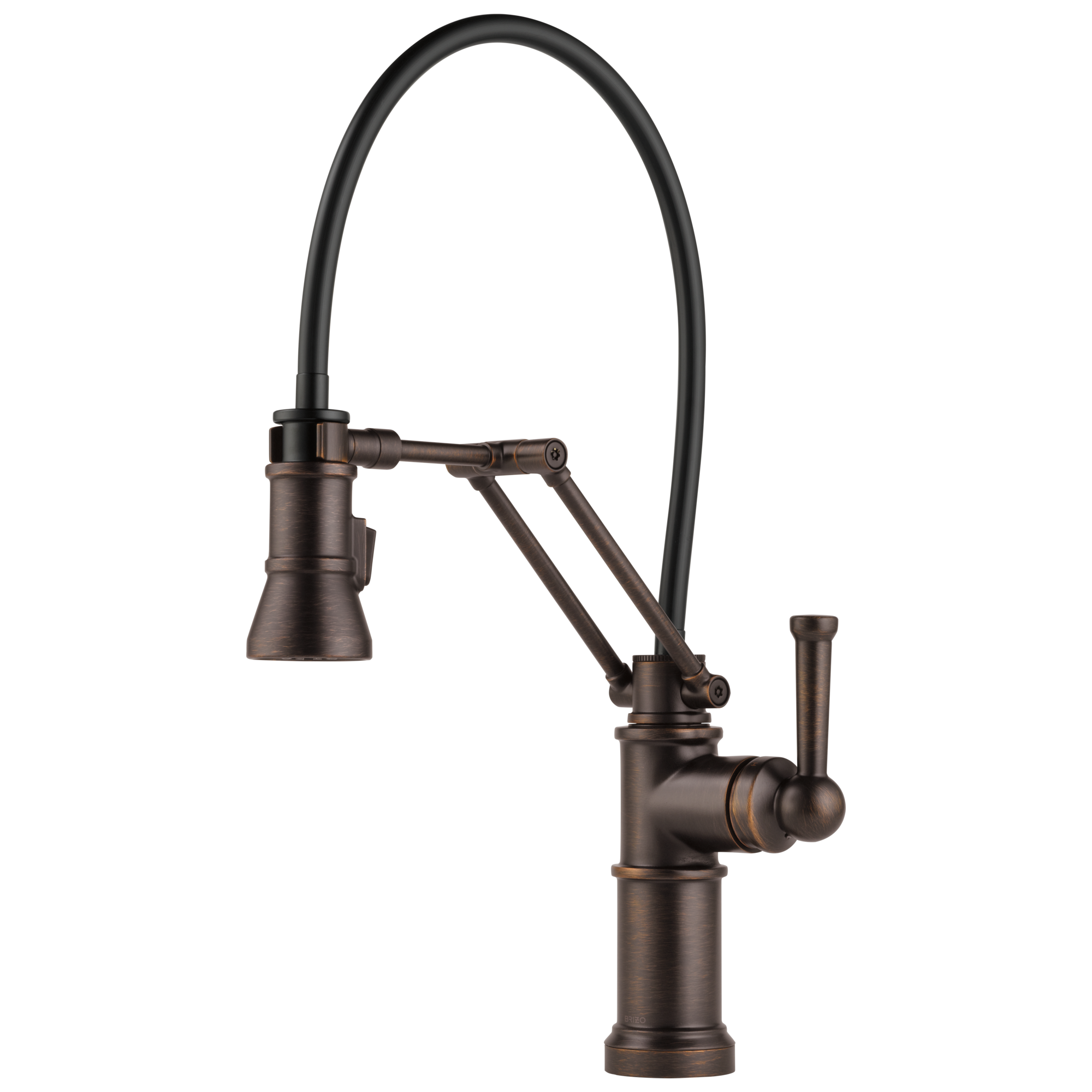 Artesso Articulating Kitchen Faucet with Pulldown Spray - Venetian Bronze 63225LF-RB Brizo