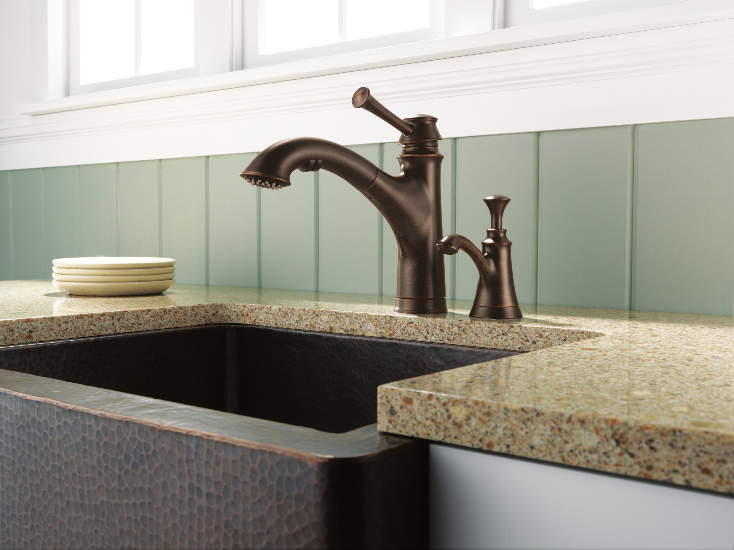 Baliza Kitchen Faucet with Pullout Spray - Venetian Bronze 63005LF-RB Brizo - Image 3