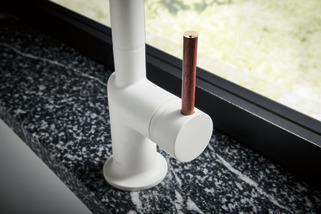 Jason Wu Kitchen Faucet with Pulldown Spray (Less Handle) - Matte White 63075LF-MWLHP Brizo - Image 6