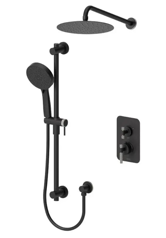 Tenzo Bellacio C BEPB32-20111 Shower Faucet Kit Knurled Design - Image 8