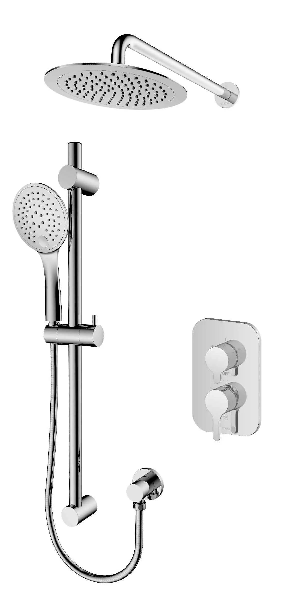 Tenzo MYLO Pressure Balanced 2 functions Shower Kit - Image 2