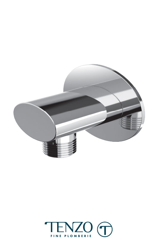 Tenzo Wall supply elbow brass chrome HC-306-CR