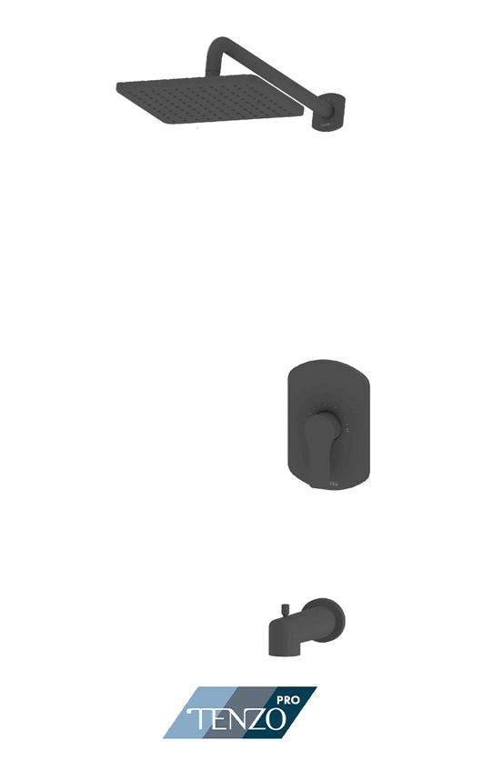 Tenzo Galia GAPB21-0132 Pressure Balanced Shower Faucet W Tub Spout