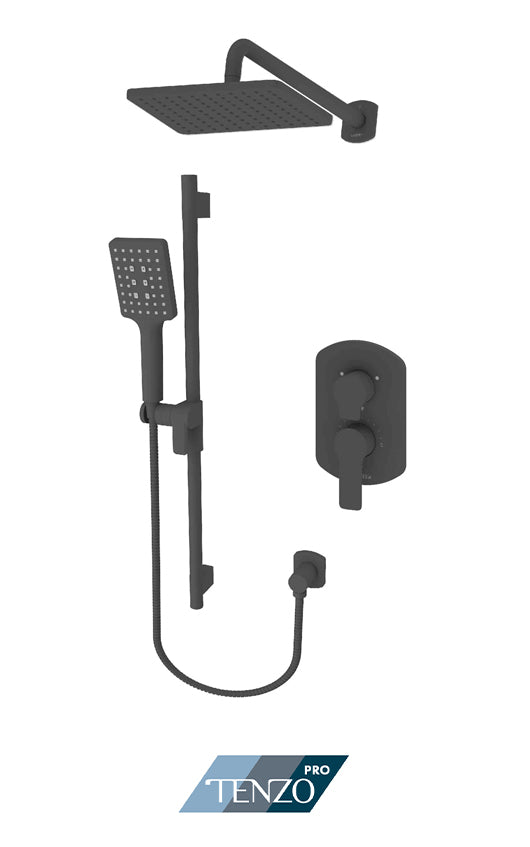 Tenzo Pro Galia Two Function Pressure Balanced Shower Faucet Kit