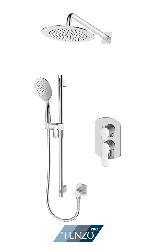 Tenzo Pro Galia Two Function Pressure Balanced Shower Faucet Kit