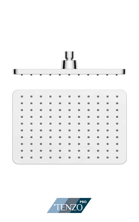 Tenzo Galia Rectangular Shower Head - Chrome