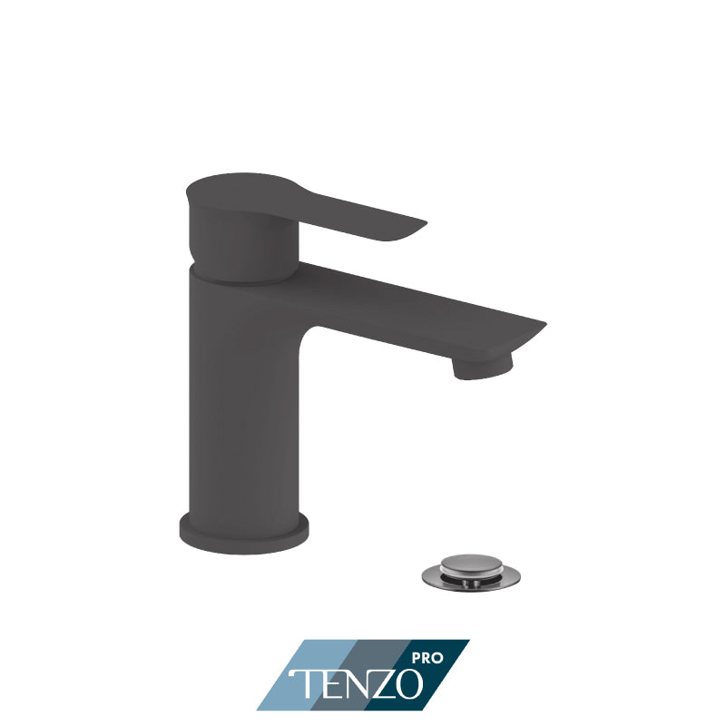 Tenzo Galia Single Hole Bathroom Faucet With Overflow Drain
