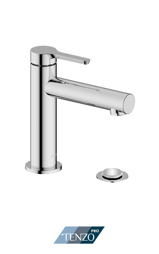 Tenzo Mylo MY11-P Single Hole Bathroom Sink Faucet With Drain