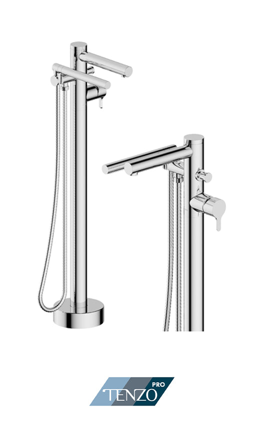 Tenzo Freestanding Tub Filler - MY52-PB-XX