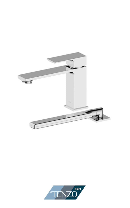 Tenzo Kalissa KA36-PB Deck Mount 2 Piece Tub Filler W Hand Shower