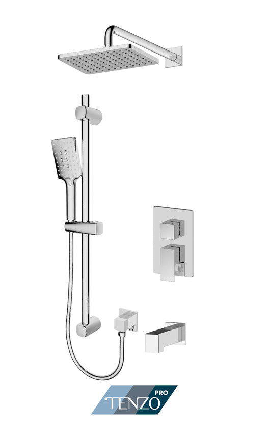 Tenzo - Kalissa 3-Functions Pressure Balanced Shower Kit