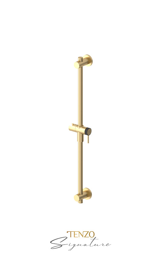 Tenzo Sliding bar Bellacio-C brushed gold/ matte black RD-36-C-BG-MB