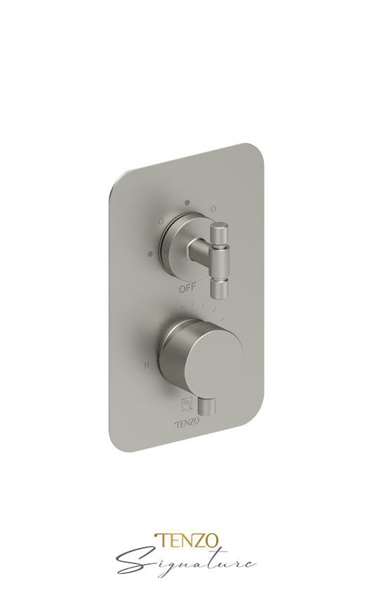 Tenzo T-Box valve 3 fcts pres bal Bellacio-F brushed nickel BEPB33-F-BN