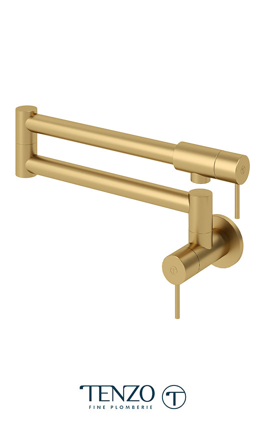 Tenzo Pot filler faucet Amador brushed gold AM160-BG