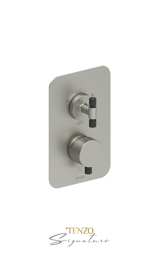 Tenzo T-Box valve 2 fcts pres bal Bellacio-F brushed nickel BEPB32-F-BN