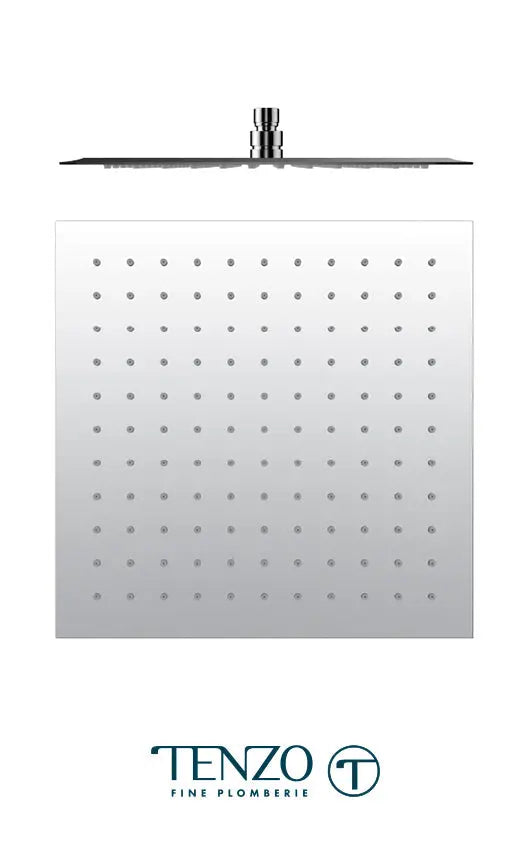 Tenzo 10" Stainless Steel Square Shower Head - Image 2