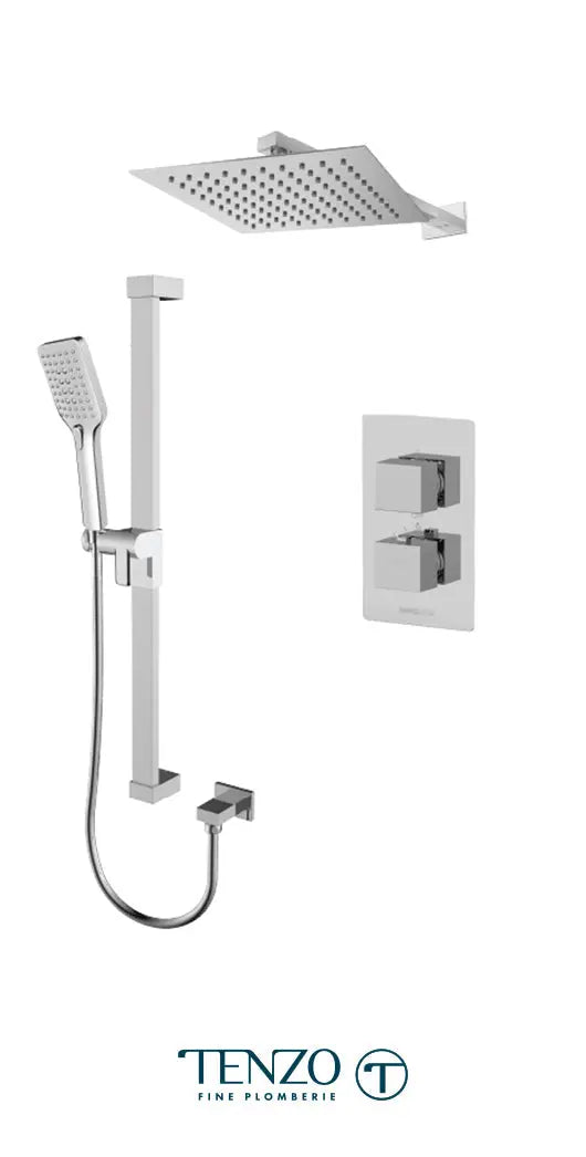 Tenzo - Slik T-box Shower Kit With 2 Functions (Thermostatic) - Image 2